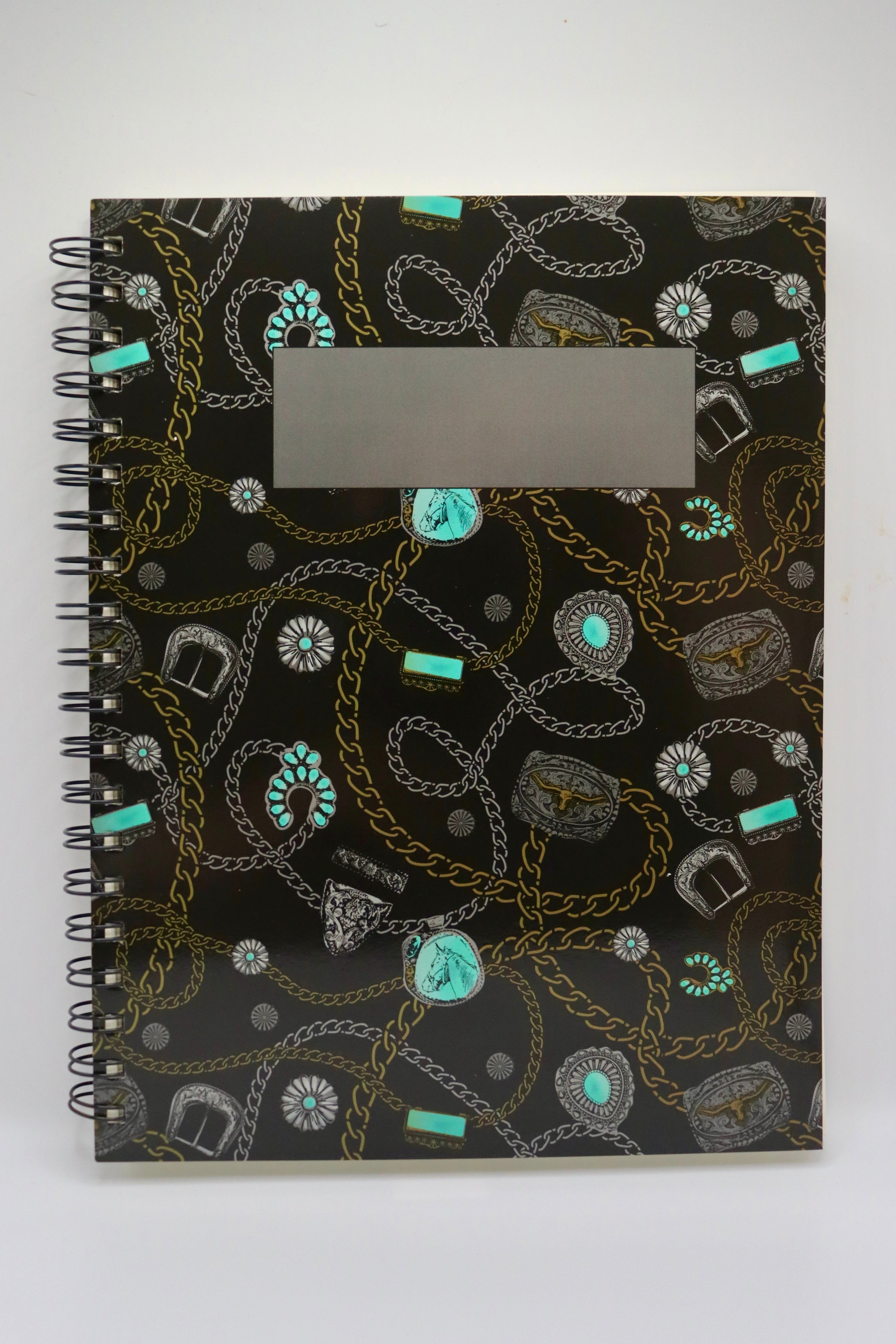 Very cool western notebook.

10.5" x 7.5"
Made by 2 FLY