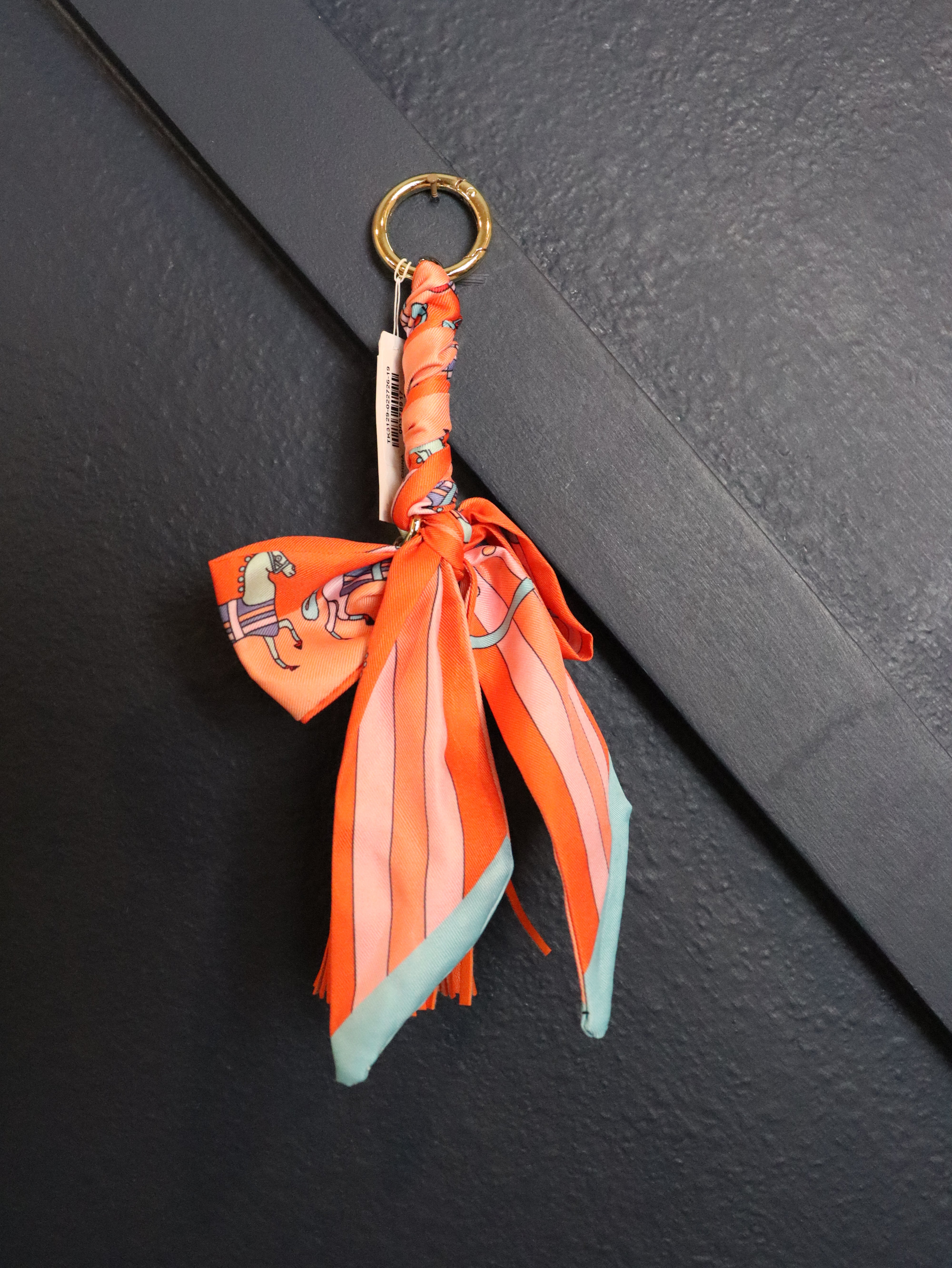 Bag charm with tassel